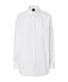 Pinko Oversize Poplin Shirt In White