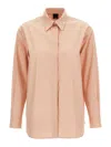 Pinko Camisa - Color Carne Y Neutral In Nude & Neutrals