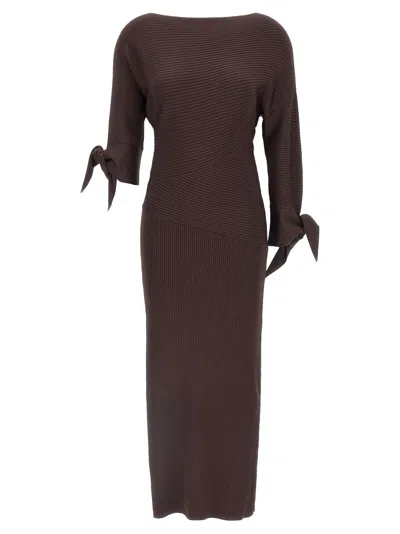 Pinko Brina Dress In Brown