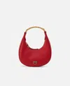 PINKO BRIOCHE BAG ROUNDED LEATHER SHOULDER BAG