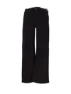 Pinko Britney Bootcut Bull Stretch Trousers In Black