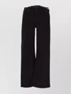 Pinko Britney Bootcut Bull Stretch Trousers In Black