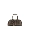 Pinko Escape Baguette Small Handbag In Brown