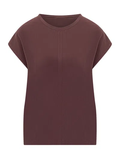Pinko Brown Round Neck T-shirt