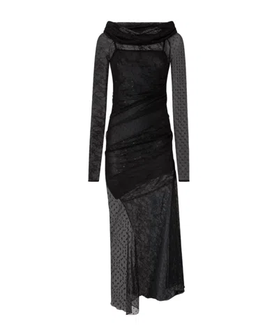 Pinko Brucomela Dress In Black
