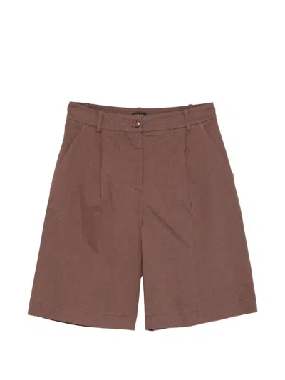 Pinko `bryana` Bermuda Shorts In Brown