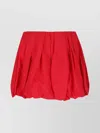 Pinko Bubble Hem High Waist Pleated Skirt