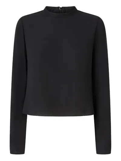 PINKO BUCATINI LONG-SLEVEE BLOUSE