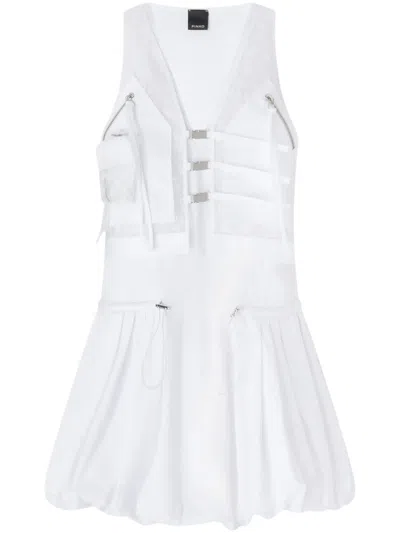 PINKO BUCKLED MINI DRESS