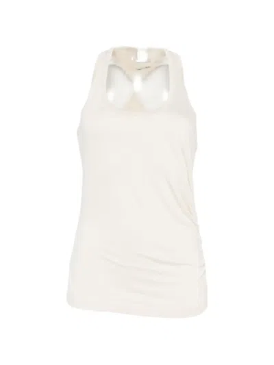 Pinko Bum Bum Tank Top In Neutral