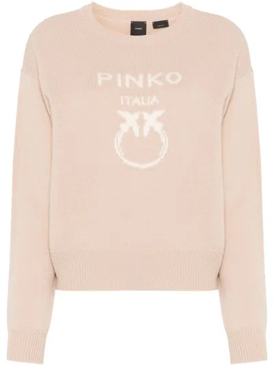 Pinko Burgos Sweater In Neutrals