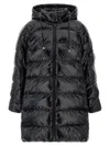 Pinko Burro Down Jacket In Black
