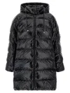 Pinko Burro Down Jacket In Black