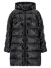 Pinko Burro Down Jacket In Black