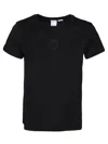 Pinko Bussolotto T-shirt In Black