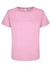 Pinko Bussolotto T-shirt In Pink
