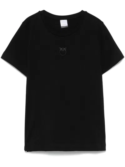 Pinko Bussolotto T-shirt In Black