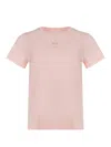 Pinko Bussolotto T-shirt Made Of Cotton. In Powder Pink
