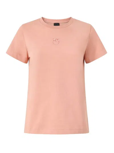 Pinko Bussolotto T-shirt In Pink