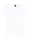 Pinko Crew Neck Short Sleeves Lightweight Soft Fabric In White