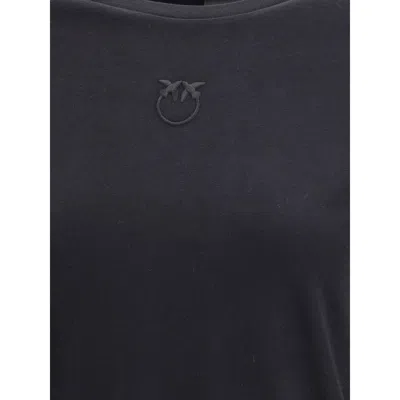 Pinko Bussolotto T-shirtjersey Ricwomen'smo Logo Women's A In Black
