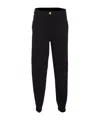 Pinko Tailored Black Trousers With Gold-tone Button Detail In Black
