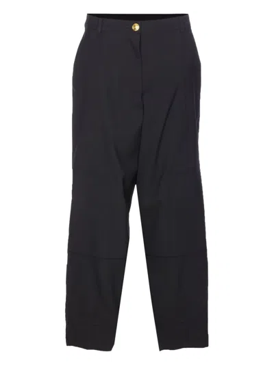 PINKO BUTTON-FASTENING TROUSERS