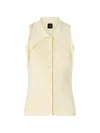 Pinko Button-up Top In Neutral