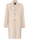 Pinko Cacciavite Wool Coat In Multi