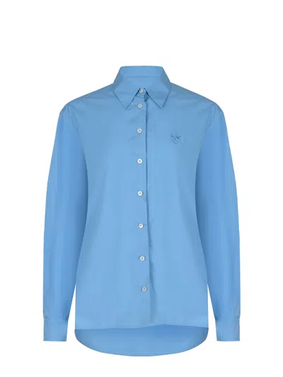 Pinko "caff?" Shirt In Blue