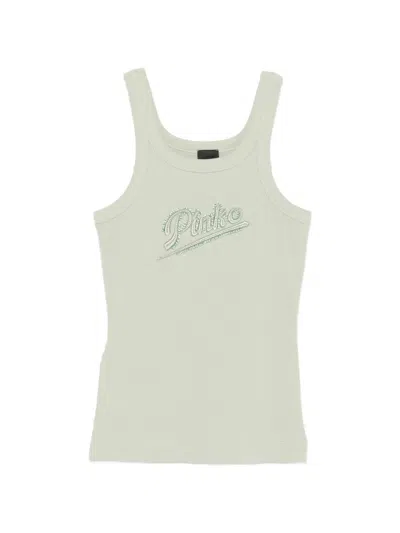 Pinko Caipiroska Logo Top In Neutral