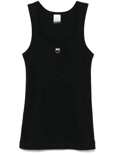 Pinko `calcolatore` Tank Top In Black  