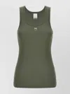 Pinko 'calculator' Ribbed Sleeveless Top