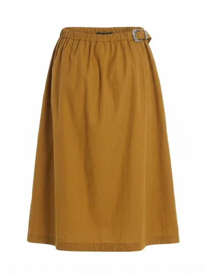 Pinko `calimera` Skirt In Brown