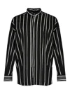 Pinko Crescenza Poplin Shirt With Shiny Laces In Black
