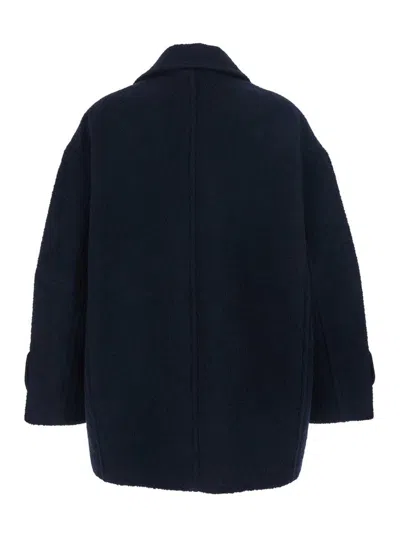 Pinko Canederli Cappotto Panno In Blue