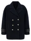 Pinko Canederli Coat In Blue