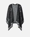 Pinko Cape With Love Birds Logo Motif In Multi