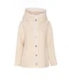 Pinko White Polyester Clothing Jackets In White