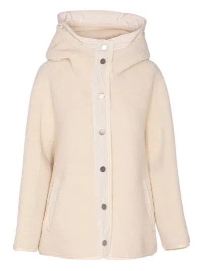 PINKO `CAPPERI` FAUX FUR CABAN