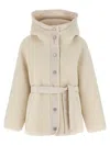 Pinko Capperi Puffer Jackets White In Neutral