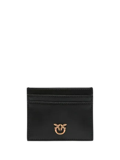Pinko Card Holder In Black