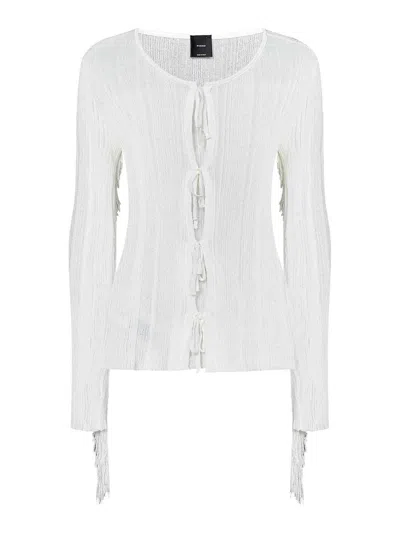 Pinko Cardigan In White