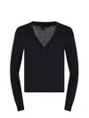 Pinko Gradazione Cardigan In Black