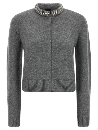 Pinko Cardigan In Gray