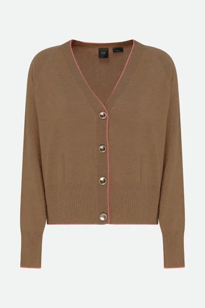 Pinko Cardigan Marrone