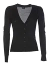 Pinko Gradazione Cardigan In Negro