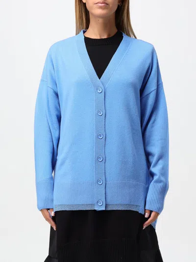 Pinko Cardigan  Woman Color Blue In Blau