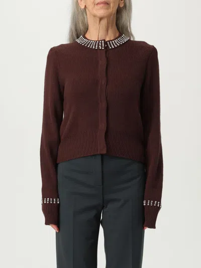 Pinko Cardigan  Woman Color Brown