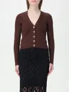 Pinko Cardigan  Woman Color Earth In Brown